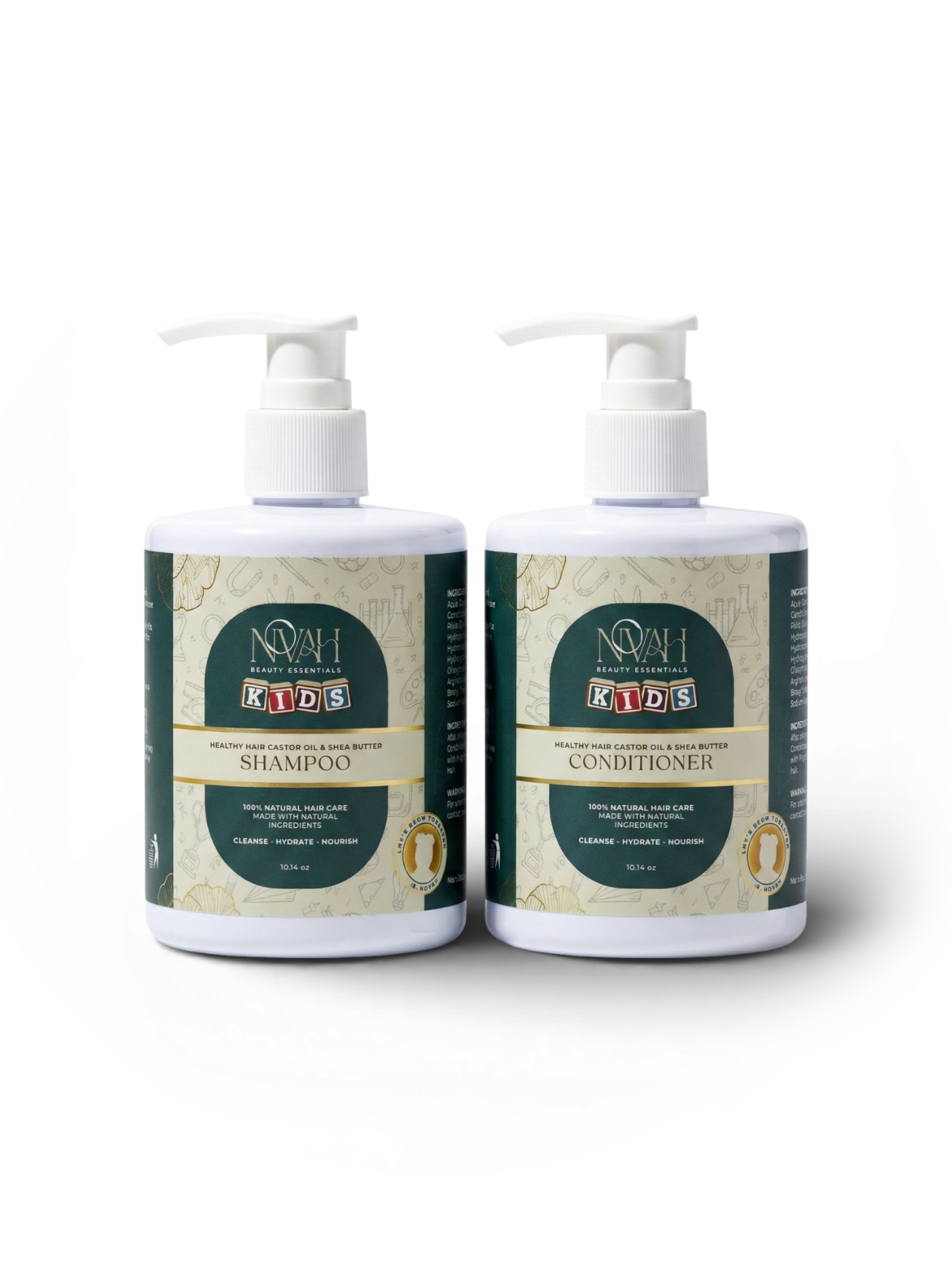 Healthy Hair Castor Oil & Shea Butter Shampoo & Conditioner Bundle