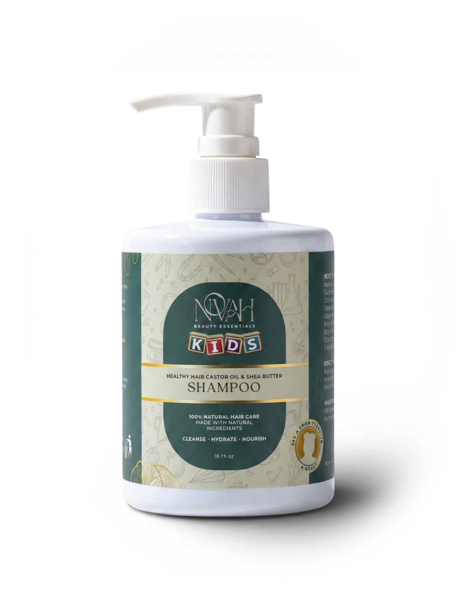 Healthy Hair Castor Oil & Shea Butter Shampoo