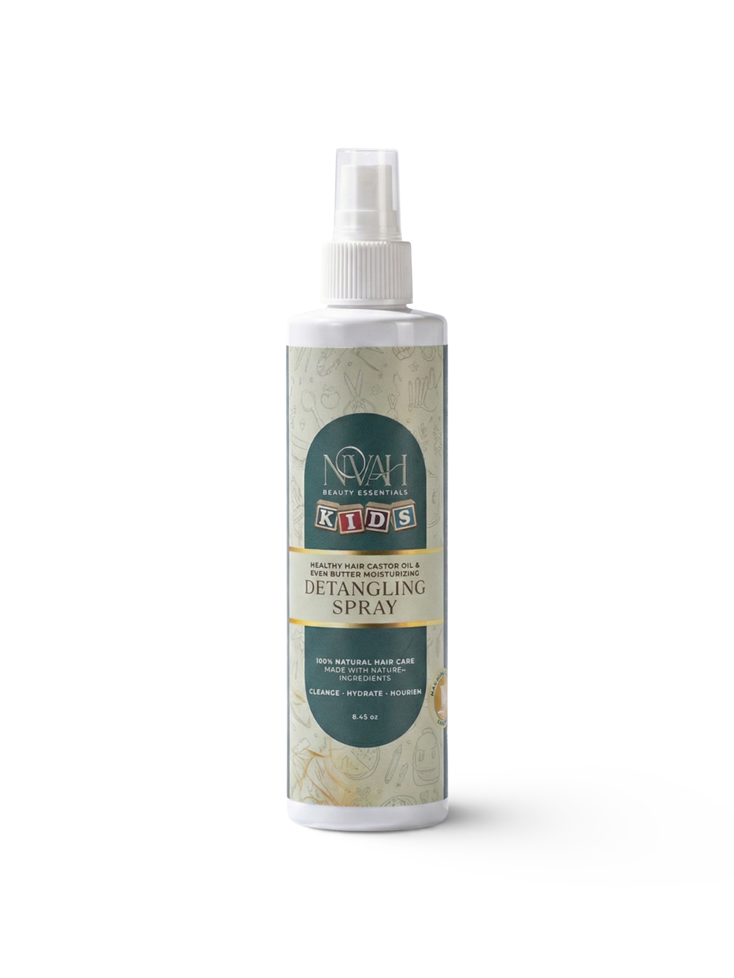 Healthy Hair Castor Oil & Shea Butter Moisturizing Detangling Spray